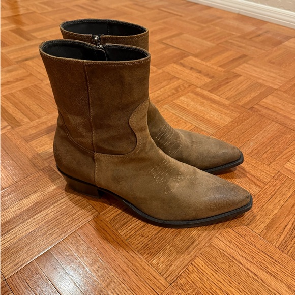 To Boot Tan Suede Men's Boots - Picture 3 of 10